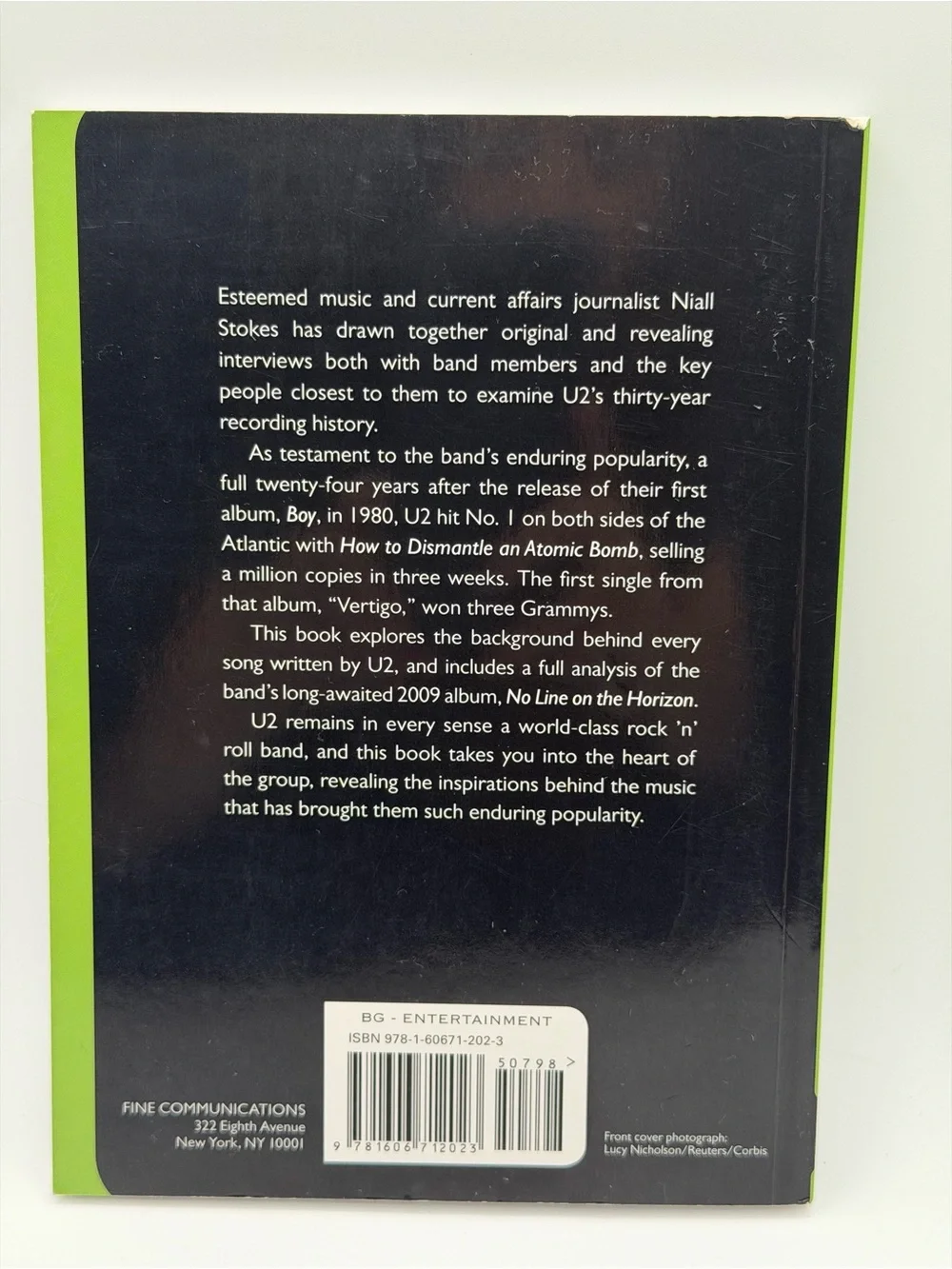 U2: The Stories Behind Every U2 Song by Niall Stokes Paperback Book 2009